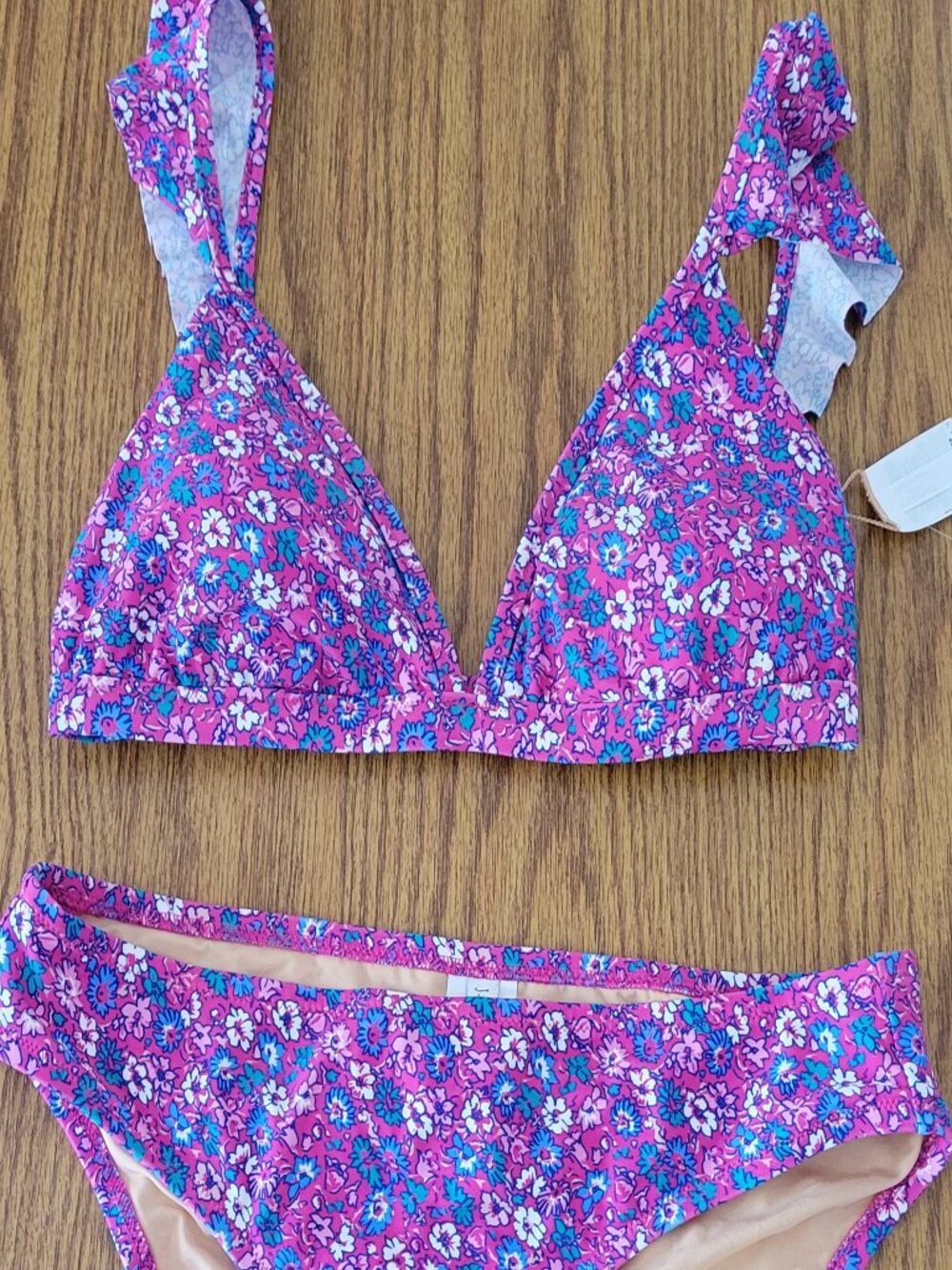 J.Crew Floral Bikini Set – New Without Tags